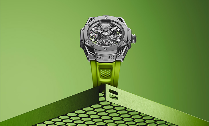 "مستوى جديد من الإبداع والإتقان" هوبلو تطلق ساعة Big Bang Tourbillon SR_A by Samuel Ross